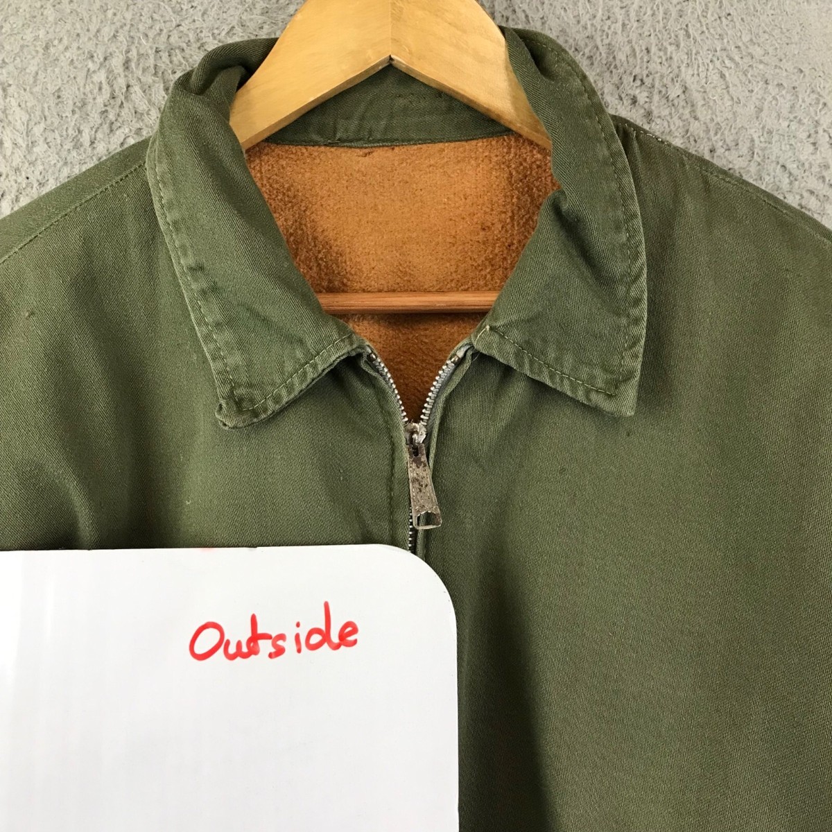 70s USA製　EMARジップ　ミリタリージャケット SQUADRON Vintage Army Military Man's Cold Weather Field Coat EMAR