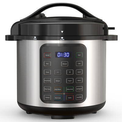#ad Electric Pressure Cooker 16 in 1 Multifunctional Digital Home Rice Cooker 8 QT $69.28