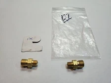 Western 136 & 137 Regulator Outlet Set, 1/8" NPT Male to B-Size Oxygen Acetylene