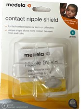 Medela Contact Nipple Shield, 20mm Small Nippleshield for Breastfeeding BPA FREE