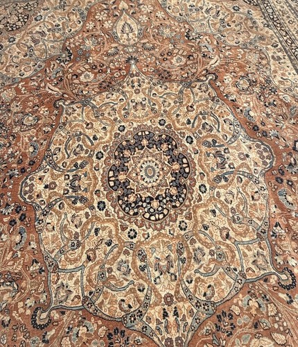 £45000 Genuine Antique Persiann hand knotted Hadji Jalili Tabrizz rug 400x275 Cm - Picture 8 of 22