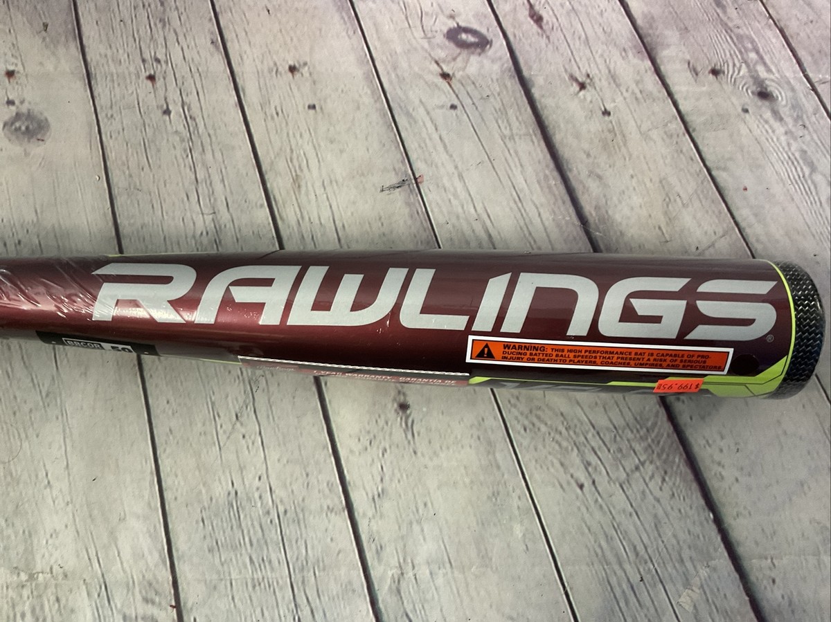 Batte Baseball Rawlings VELO Hybrid BBCOR - 32/29 Oz (-3) - Rouge - Occasion