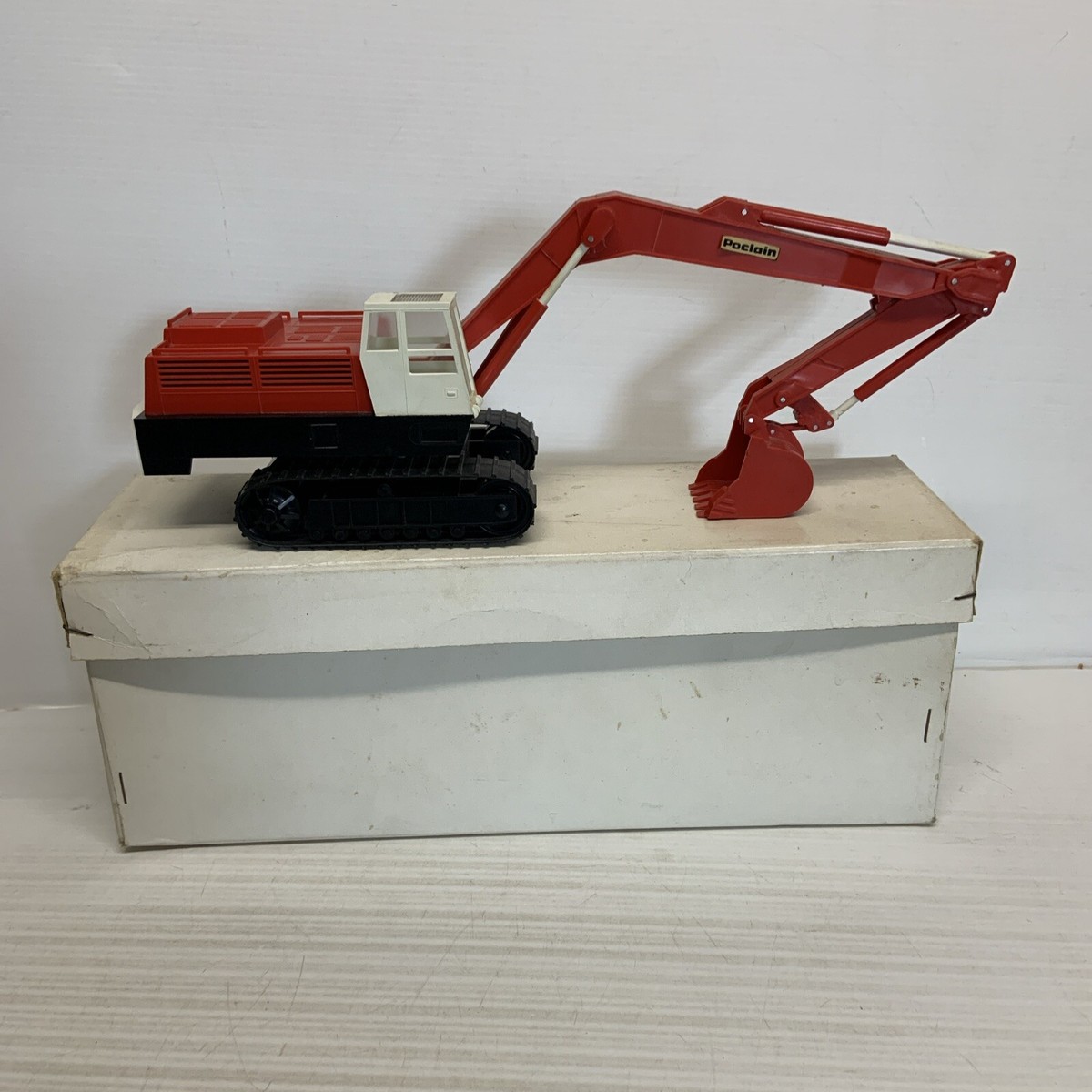 Miniature Poclain HC 300 - Pelle De Chantier BOURBON 1/43 - Neuf En Boîte