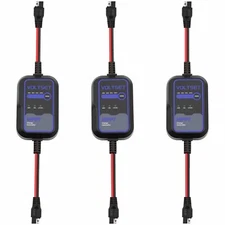 Voltset 12V MPPT Solar Charge Controller for AGM, Gel, LiFePO4 Batteries- 3 Pack
