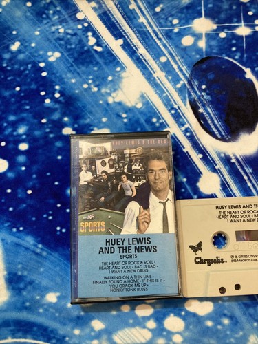Huey Lewis And The News Sports Cassette Tape 1983 Chrysalis - Picture 2 of 6