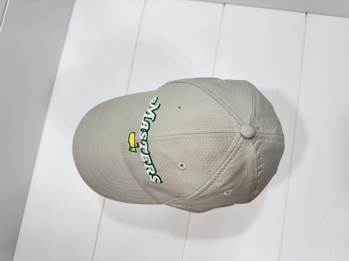 The Masters 2019 Golf Hat Cap Strap Back Augusta National Beige Ahead USA UPF 30 - Picture 7 of 11