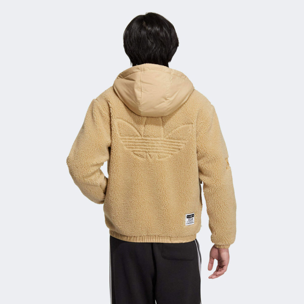 Adidas Original Mens MC SHERPA FLEECE JACKET HS2006 BEIGE S