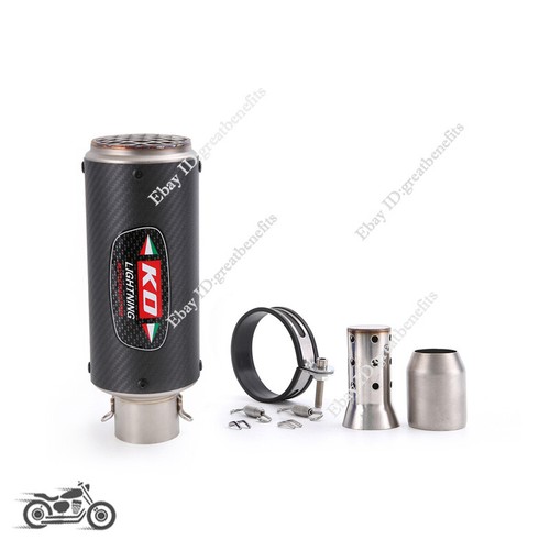 Slip On For Suzuki Hayabusa GSXR1300 2008-2020 Exhaust Mufflers Mid Link Pipe - Picture 8 of 13