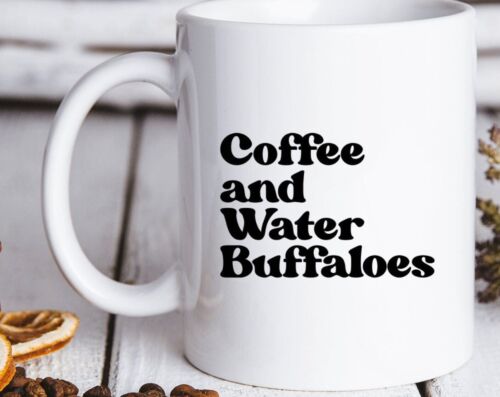Water Buffalo Lover Owner 70s Mom 1970s Dad Mug Funny Coffee Cup Birthday Gifts - Zdjęcie 1 z 1