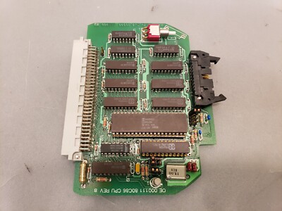 OE 000111 80C86 CPU Rev-B Harris ID80C86 1978 Intel IC CPU Processor Board