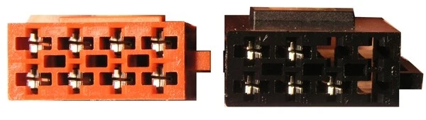 Adattatore ISO Maschio Altoparlanti Alimentazione  Connettore Spinotto Autoradio - Immagine 3 di 3