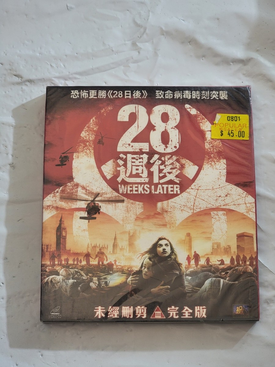 28 Weeks Later DVD New Sealed Horror Action Zombie Apocalypse