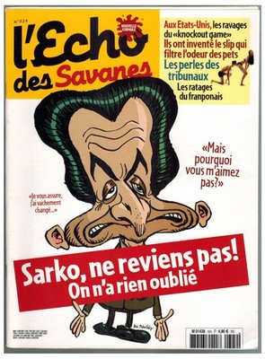L'Echo des Savanes 324 Glenat 2014 Vuillemin Aurel Bezian