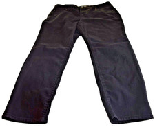 Terra  Sky Black Jeans 16WP x 28"Inseam Straight Jean Stretch Mid Rise