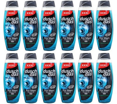 duschdas Duschgel For Men 12 x 675ml XXXL 3in1 Duschgel dusch das 0%Mikroplastik