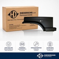 KotflÜGel Vorne Rechts Diederichs 9740332 Passend FÜR Fiat Peugeot SeitenflÜGel