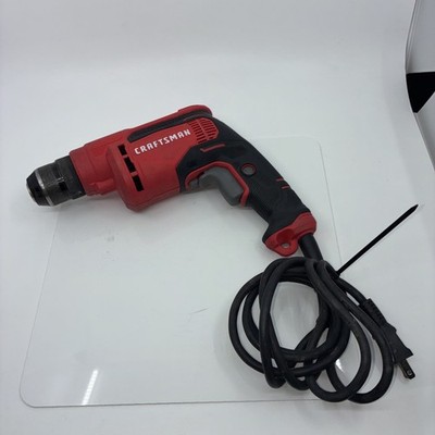 CRAFTSMAN CMED731 7-Amp 3/8-in Corded Drill/Driver - Variable Speed Keyless Used