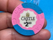 $2.50————TRUMP CASTLE————ATLANTIC CITY NJ CASINO CHIP—————Z-3898