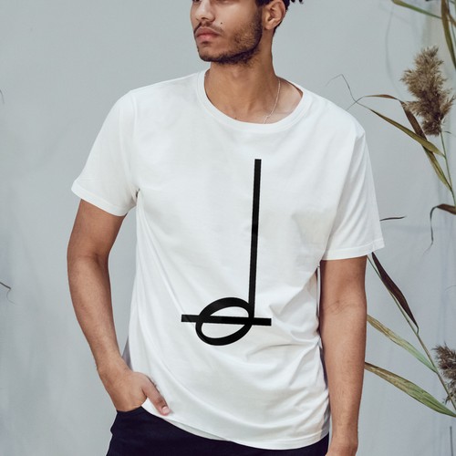 Einfaches schwarzes Viertel Musiknote T-Shirt Theorie Musiker Musik - Bild 3 von 11