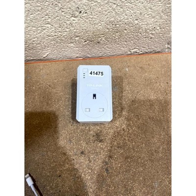 TP-Link TL-PA4020P AV600 Single Passthrough Powerline Adapter 2 Ports 600Mbps