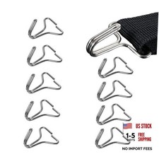 10 PCS Car Seat Cover Hooks, Metal Seat Pad Fixing Hanger Headrest Cover 10pcs