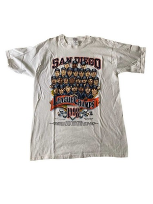 #ad #ad Vintage Vintage San Diego Padres League Champs Shirt AN58335 $30.99