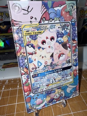 [Non-PSA] Togepi, Cleffa & Igglybuff GX 143a/236 Pokmon Extended Artwork Display Case