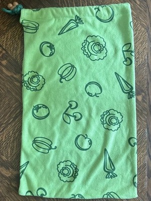 The ORIGINAL Veggie Sack 17  X 10  Soft Knit Keeps Veggies Fresh Longer