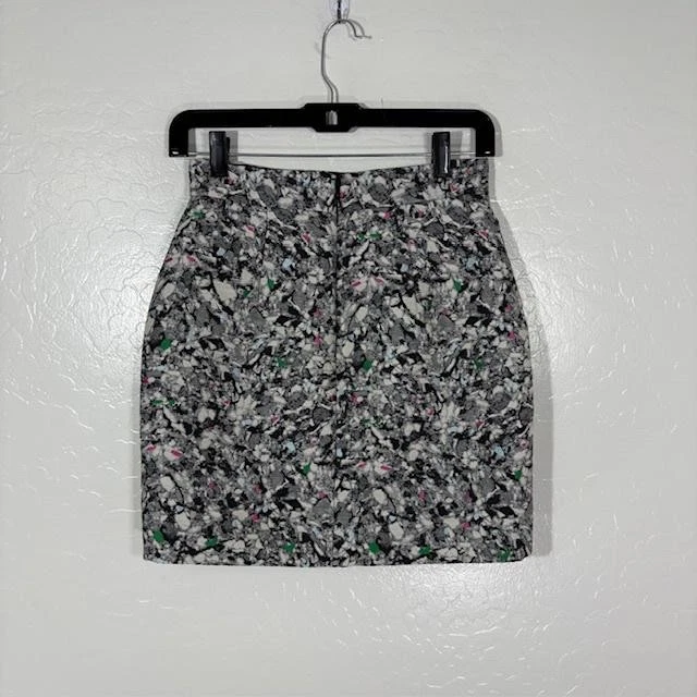Proenza Schouler Skirt Womens Small Wool Blend Textured Mini Made in Italy — 第 3/4 张图片