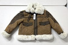 JORDAN CRAIG KIDS BROWN VIENNA BOMBER JACKET NWT SIZE 5