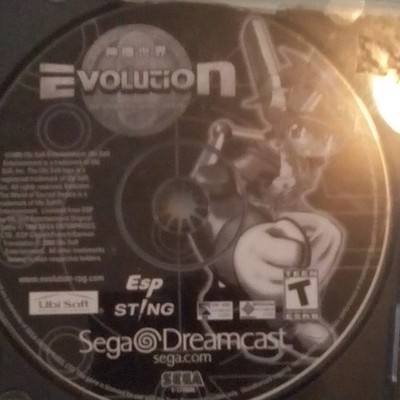 Ubisoft Evolution: The World of Sacred Device Sega Dreamcast T-Teen Video Game