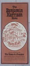 c1980 Brochure Indianapolis Indiana Benjamin Harrison Home President of USA