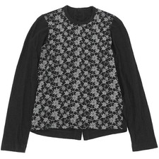 tricot COMME des GARCONS 2008SS TA-T020 Cotton Blend Floral Print Back Button Lo