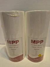 2 in Lot -  10" x4.5" Big Blue Whole House Water Sediment Filters New Sealed 