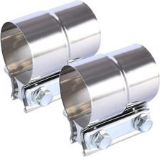 Lap Joint Exhaust Band Clamp Exhaust Repair Preformed For Exhaust Pipe Conn