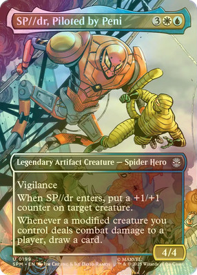 MTG FOIL SP//dr, Piloted by Peni Full Art English SPM | eBay