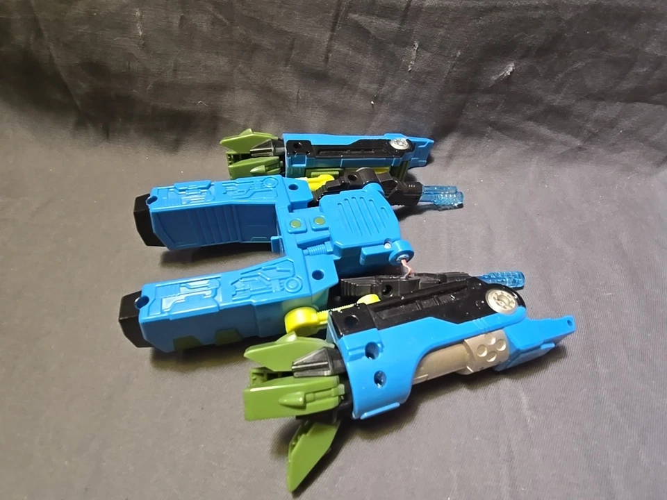 Transformers Energon Command Class Bulkhead Powerlinx Battles Helicopter -dmg - Image 4 of 4