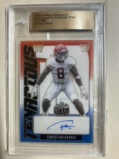 2022 Leaf Valiant Christian Harris Tenacious D RWB Pre-Production Proof 1/1