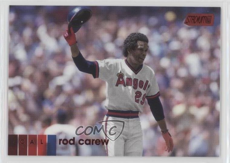 2020 Topps Stadium Club Red Foil Rod Carew #150 HOF 00jz