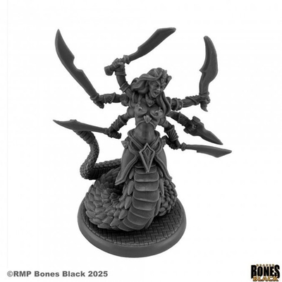 #ad VANDORENDRA MARILITH DEMON Reaper Miniatures Bones Black REM44253 Damp;D $12.99