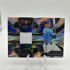Bobby Witt JR. 2024 Panini Select Selective Swatches Relic - Royals
