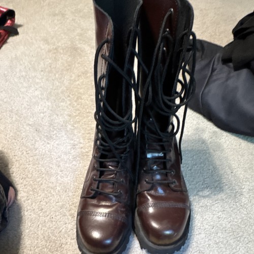 Boots & Braces Men's Cherry Used 14 eye US 11 