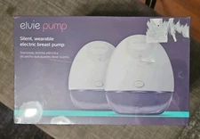 NEW Elvie Double Electric Wearable Silent Breast Pump