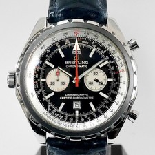 BREITLING Watch Navitimer Chronomatic A41360 Rare Special Edition Japan Used 3