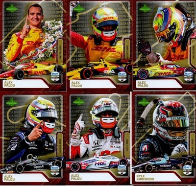 2026 Parkside IndyCar Hush race Winners  /35 Complete Set U Pick Indy 500 F1
