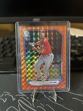 2026 Bowman Seaver King Chrome Prospects Orange Geometric Refractor #5/25