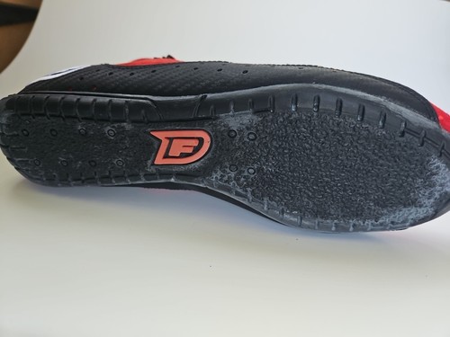 No Fear Driving Force T-4 Auto Racing Suede Shoes Mens Size 9 New In Box Red - Picture 3 of 5