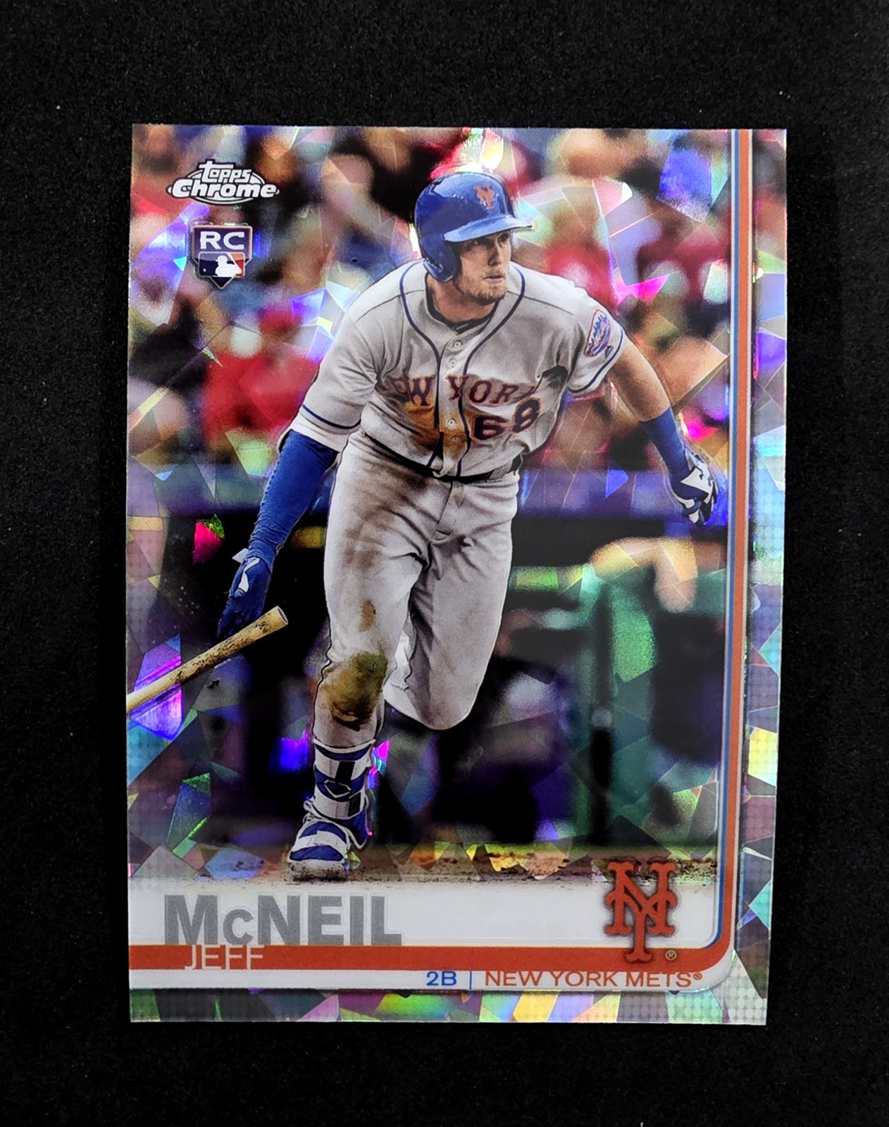2019 Topps Chrome Sapphire Edition #281 Jeff McNeil RC