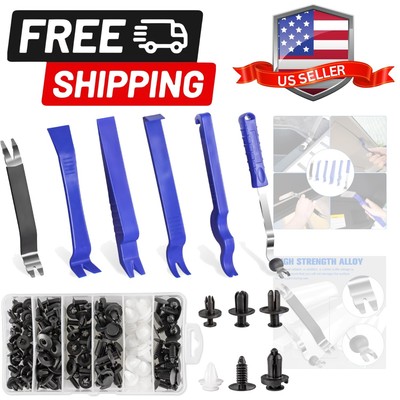 Versatile 100-Piece Trim Removal Tool Set for Easy Car Repairs - Industry-Grade