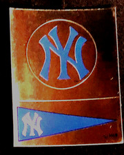 Vintage 1988 New York Yankess Team Logo / Pennant Sticker